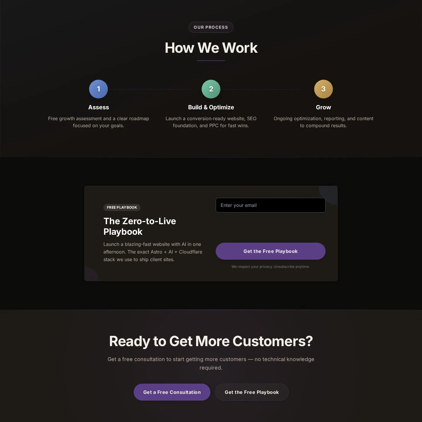 BearGorilla website project preview